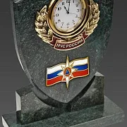 Часы «Щит МЧС России» — необычный подарок — фотография 2