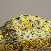 Икона Сергия Радонежского настольная. Златоуст — необычный подарок — фотография 6