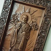 На память: Икона николай Чудотворец — фотография 6