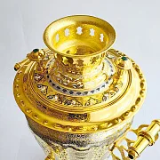 Чайный набор с самоваром. Златоуст — оригинальный подарок — фотография 3