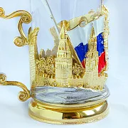 Подстаканник для чая «Российский» — оригинальный подарок — фотография 7