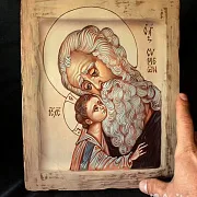 На память: Св. Симеон Богоприимец. Икона — фотография 6