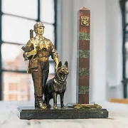 Бронзовая статуэтка «Караул» — красивый подарок — фотография 1