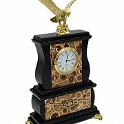 В подарок: Часы «Орёл» с яшмой и долеритом, 155×70×285 мм — фотография 3