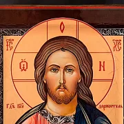 Икона с ковчегом "Христос Вседержитель" — необычный подарок — фотография 4