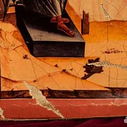 Икона "Троица Ветхозаветная" — оригинальный подарок — фотография 5