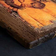 Икона деревянная «Христос во гробе» — необычный подарок — фотография 8