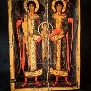 На память: Икона "Архангелы Михаил И Гавриил" — фотография 4