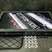 Подарочные нарды под стеклом «Mercedes AMG» — фотография 4