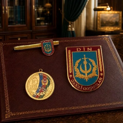 На память: Сувениры с символикой МВД Азербайджана