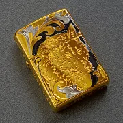 Сувенирная зажигалка Zippo "Вожак и стая" — необычный подарок — фотография 2