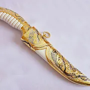Дамасский нож «Султан Белый» — оригинальный подарок — фотография 2
