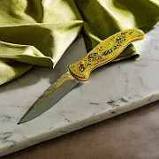 В подарок: Складной нож «Пара волков» №2 — фотография 1