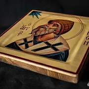 Икона "Спиридон Тримифунтский" — необычный подарок — фотография 3