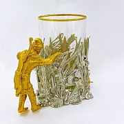 Подстаканник «Иван Царевич» из бронзы — необычный подарок — фотография 4