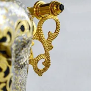 Самовар позолоченный — оригинальный подарок — фотография 5
