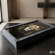 Нарды под стеклом «Царь зверей» в подарок — фотография 10