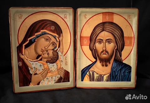 На память: Иконы для Венчания "Венчальная пара"
