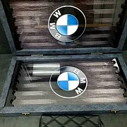 Нарды под стеклом «BMW» в подарок — фотография 6