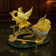 Подарочная икорница "Русская сказка" — фотография 1